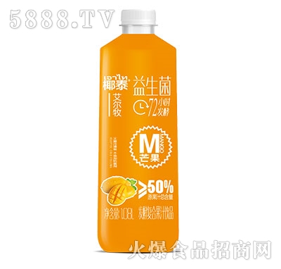 艾爾牧益生菌芒果發(fā)酵復(fù)合果汁1.08l