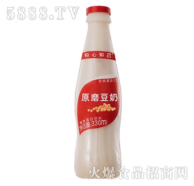 知心知己原磨豆奶330ml