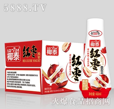 椰泰紅棗酸奶飲品420mlx20