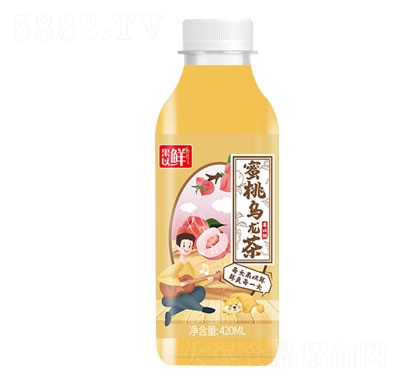 果以鮮蜜桃烏龍茶420ml