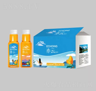 亦云冰川益生菌發(fā)酵芒果復(fù)合果汁飲料500ml×15