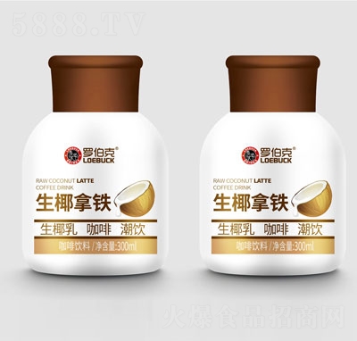 羅伯克生椰拿鐵咖啡飲料300ml