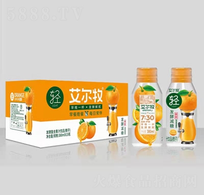 艾爾牧發(fā)酵復(fù)合果汁飲品（橙子）發(fā)酵果汁招商
