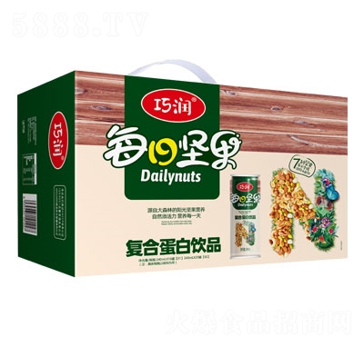 巧潤每日堅果復合蛋白飲品禮盒裝