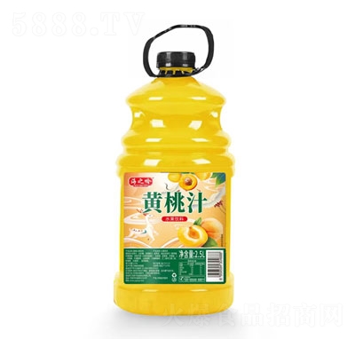海之吟黃桃汁果汁飲料2.5L