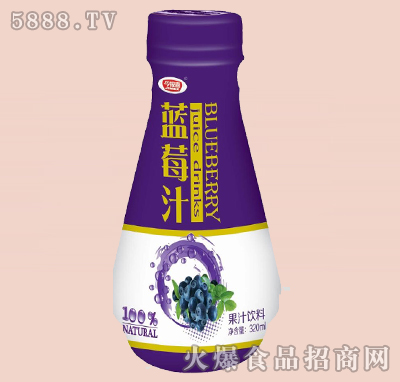 今報喜藍莓汁320ml