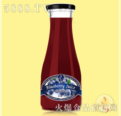 甘之泉藍(lán)莓汁飲料1L