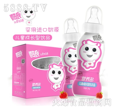 ��ϴ������ҠI(y��ng)�B(y��ng)����ͯ���L(zh��ng)�������������ϲ�ݮζ200gx10ƿ