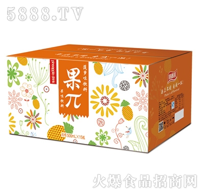 果π菠蘿味飲料500mlx15瓶