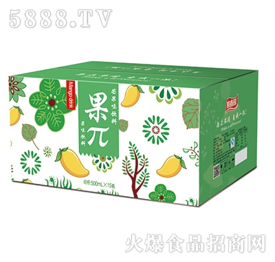 果π芒果味飲料500mlx15瓶
