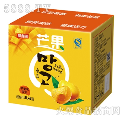 膳鑫園芒果果汁1.5Lx6瓶