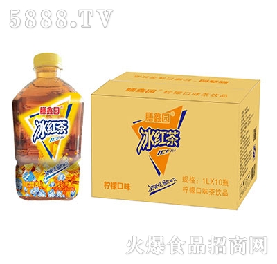 膳鑫園冰紅茶檸檬口味1Lx10瓶裝