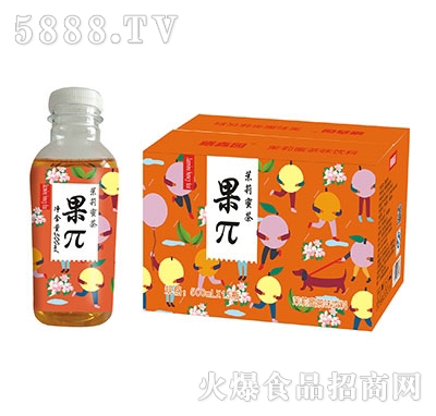 膳鑫園果π茉莉蜜茶500x15瓶裝