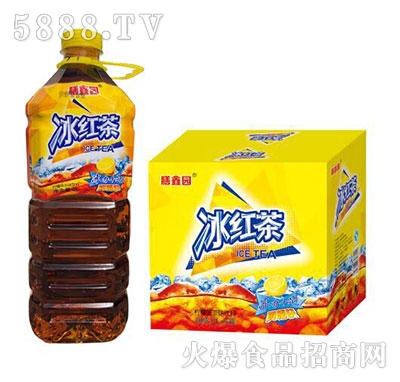 膳鑫園冰紅茶檸檬味茶飲料箱裝