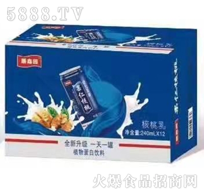 膳鑫園果仁核桃乳240mlx12