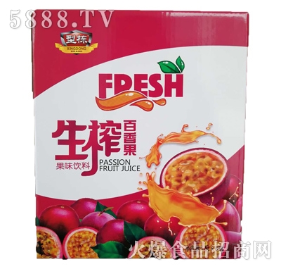 型動生榨百香果果汁飲料1.5Lx6瓶