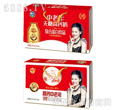 順有中老年高鈣奶