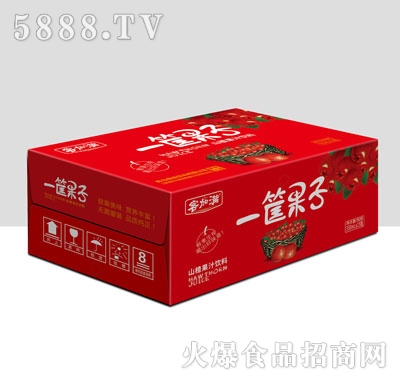 客加滿一筐果子山楂汁飲料350mlX15