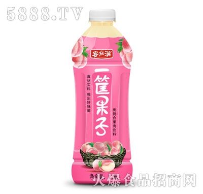 客加滿一筐果子桃汁1.28L