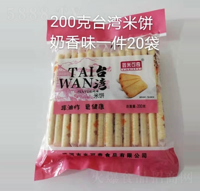 鑫米可奇臺灣風(fēng)味米餅200g