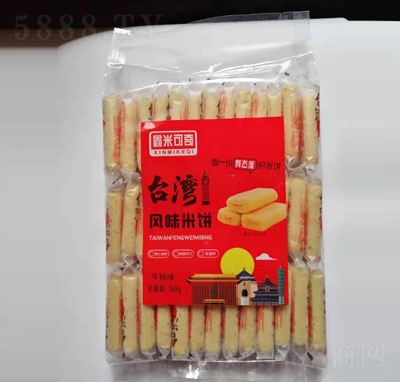 鑫米可奇臺灣風(fēng)味米餅368g