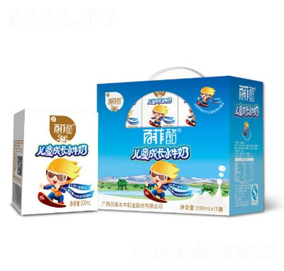 �ٷƃ�ͯ���L(zh��ng)ţ��200ml��12��