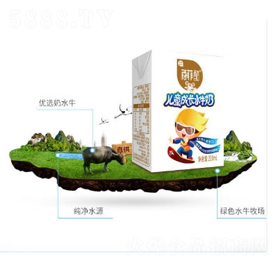 �ٷƃ�ͯ���L(zh��ng)ţ�̺��b200ml