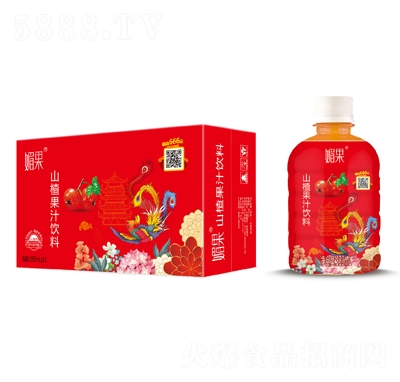 媚果山楂汁飲料350ml×15