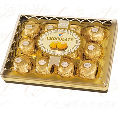 慶聯(lián)鉆石方形巧克力禮盒裝