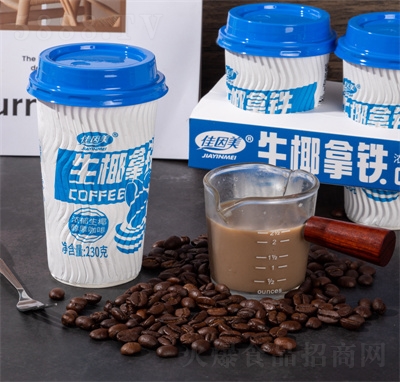 佳因美液體生椰拿鐵味飲料230克