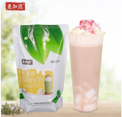 麥加德奶芙雪頂粉固體飲料沖飲品