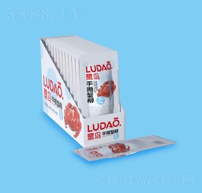 鷺島1元手撕蟹柳原味盒裝即食低脂蟹柳零食