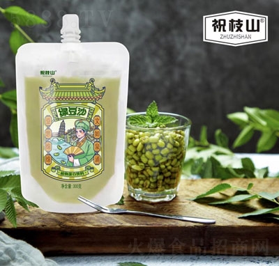 祝枝山綠豆沙綠豆飲料夏季飲料招商