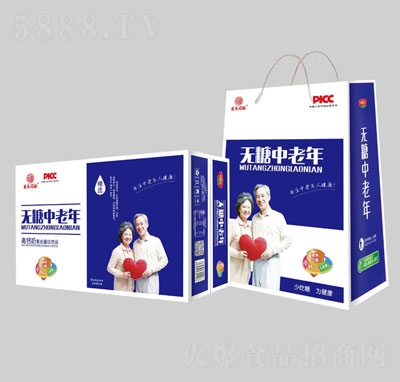 吉慶同福無糖中老年高鈣奶復(fù)合蛋白飲料