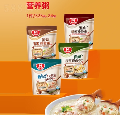 麥丹郎多口味營(yíng)養(yǎng)粥325克方便速食食品