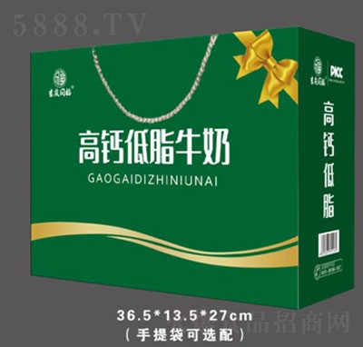 吉慶同福高鈣低脂牛奶禮盒