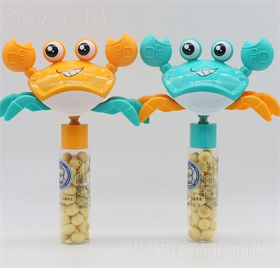 艾嬰堡小饅頭小螃蟹綠色休閑零食