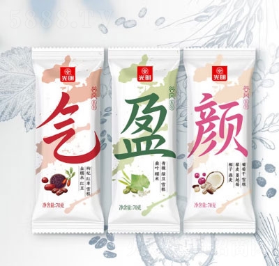 光明谷風(fēng)糯米紅豆枸杞椰子燕麥藜麥桑葉糯米綠豆雪糕