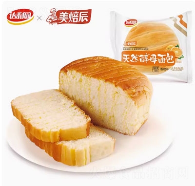 達利園美焙辰天然酵母面包450g早餐網紅零食小吃休閑食品