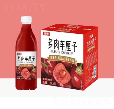 眾雪多肉車?yán)遄又瓘?fù)合果汁飲料1.08L×6瓶