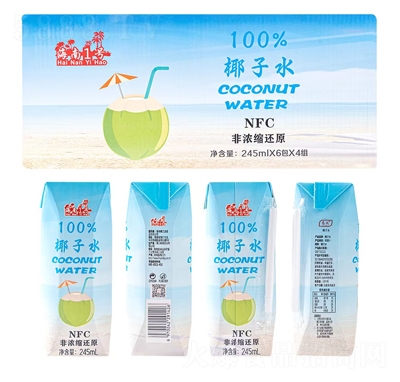 ����1̖(h��o)100%Ҭ��ˮ245mlX6��X4�M