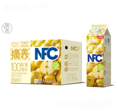 ժ�B(y��ng)NFC100%��֭ѩ���֭1kgX8��